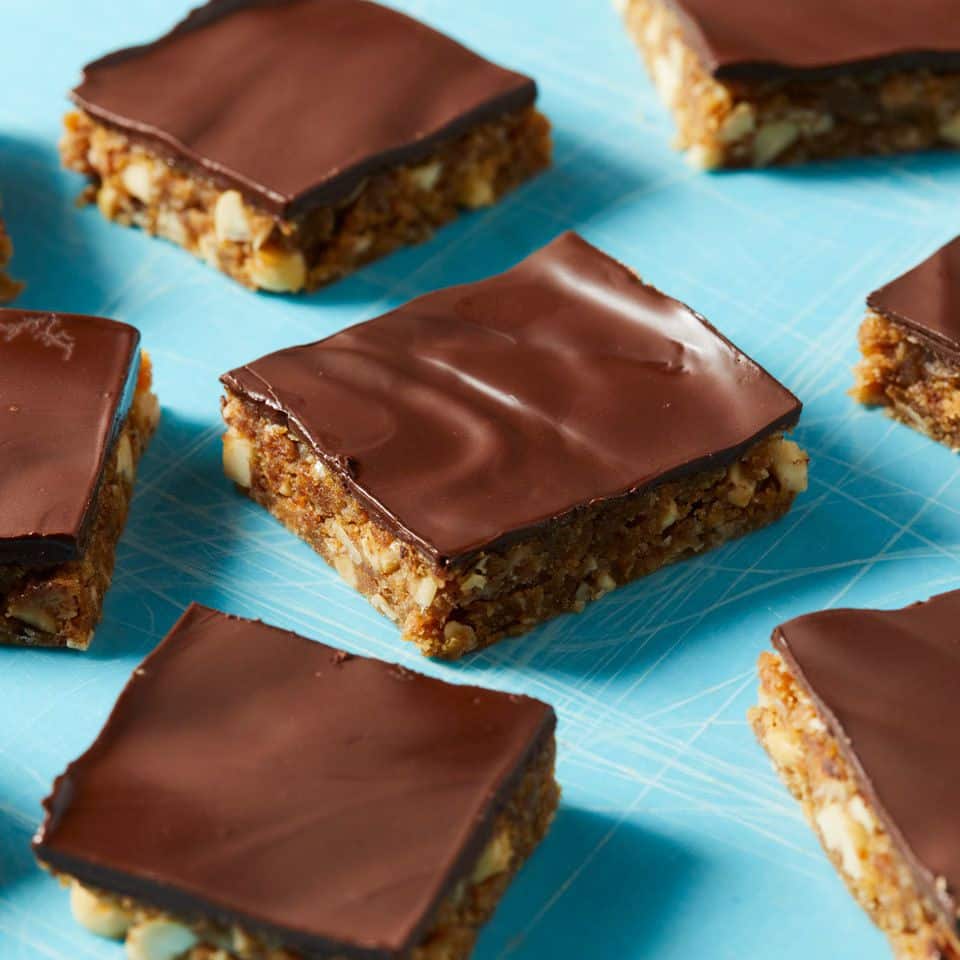 Chocolate-Peanut Butter Energy Bars