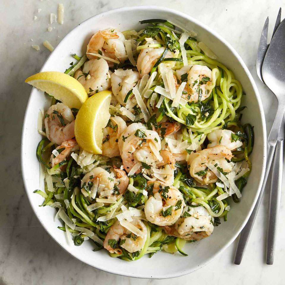 Shrimp Scampi Zoodles