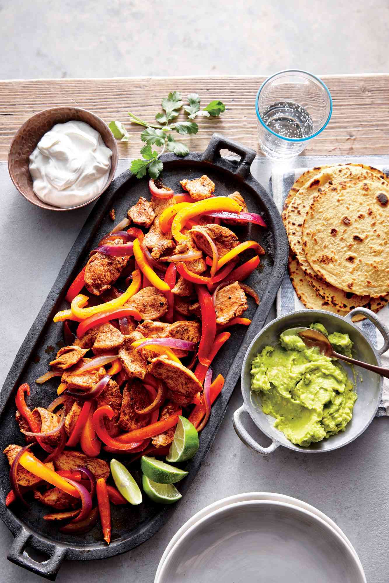 Quick Chicken Fajitas