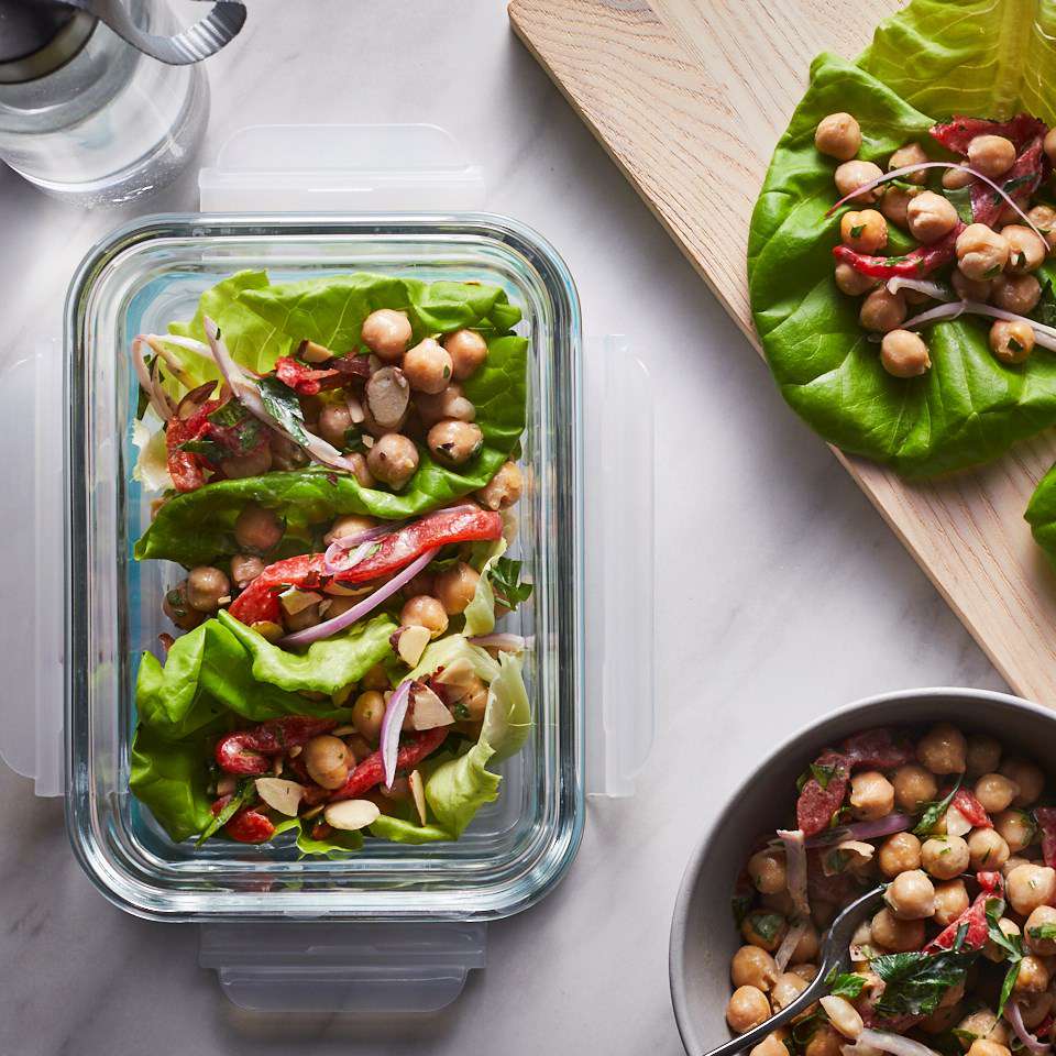 Mediterranean Lettuce Wraps