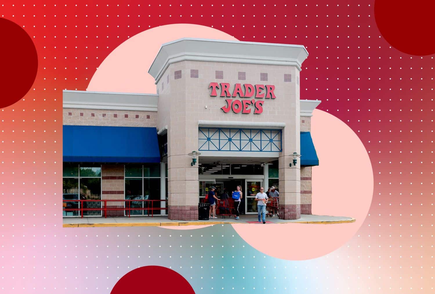 a photo of a Trader Joe's storefront