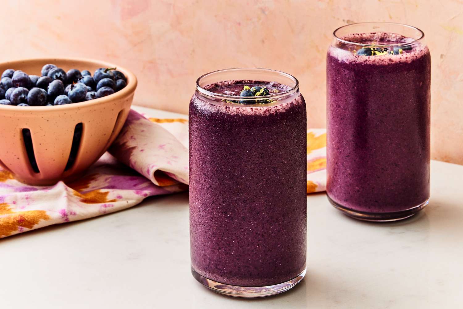 a recipe photo of the Anti-Inflammatory Lemon-Blueberry Smoothie