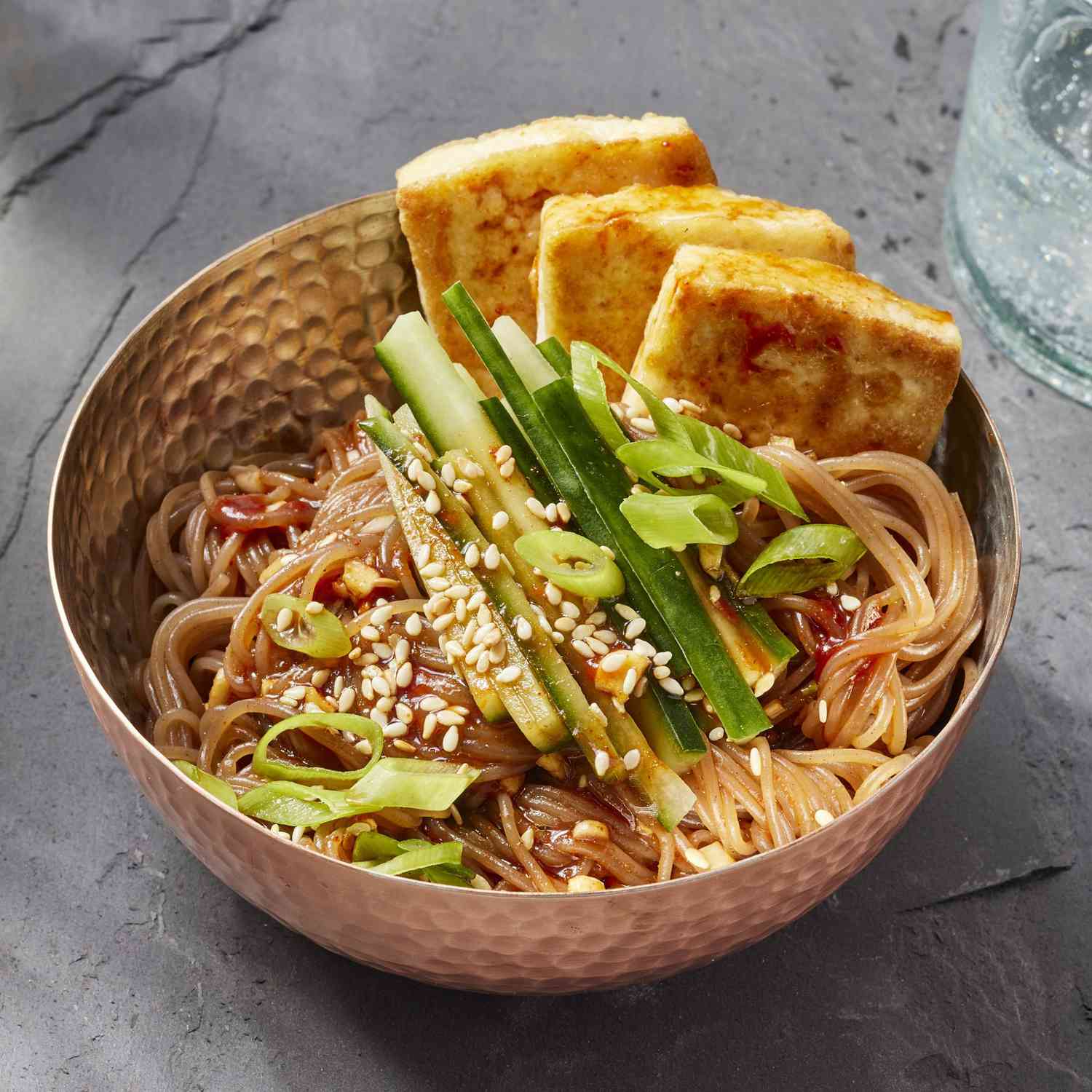 a photo of the Bibim Naengmyeon