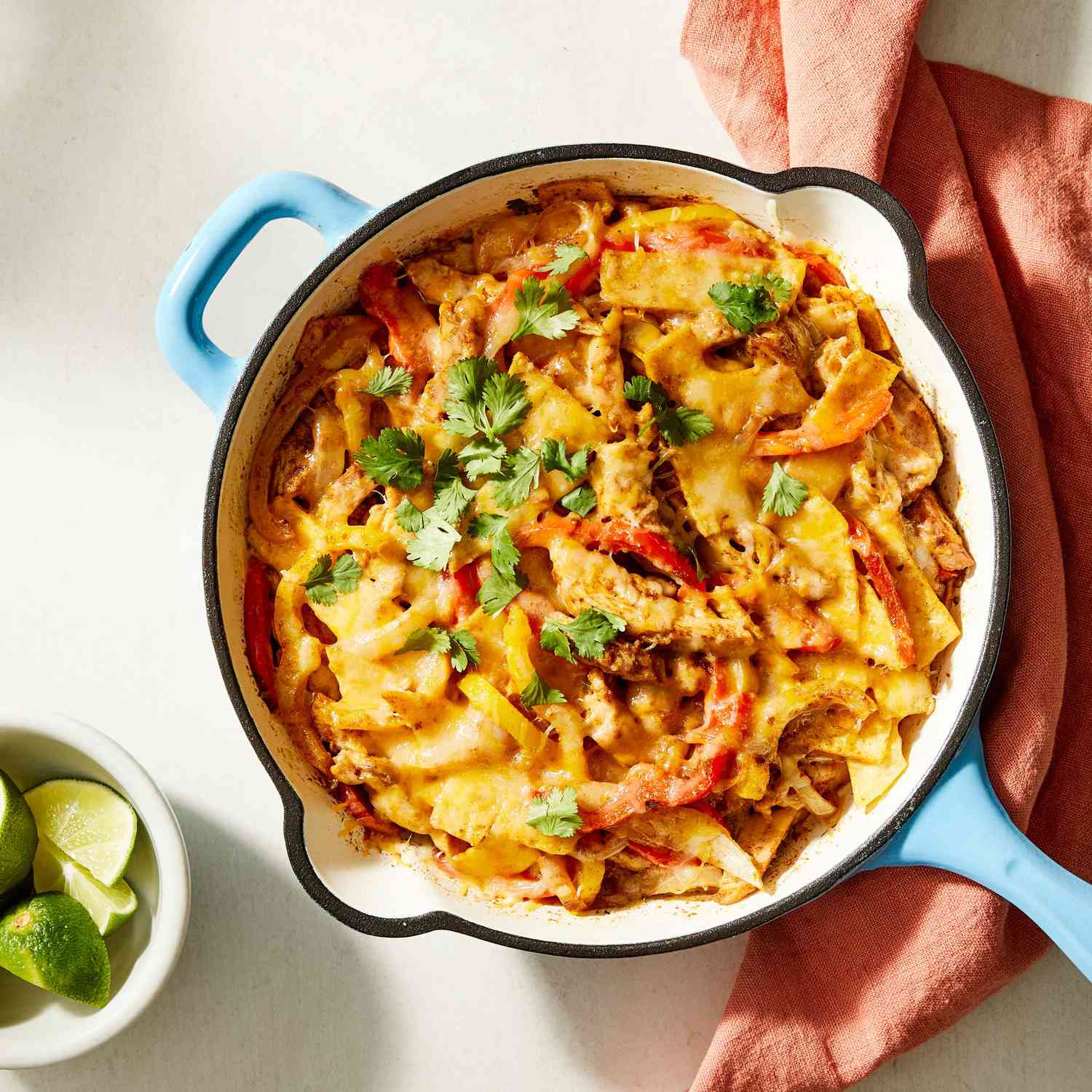 a recipe photo of the Chicken Fajita Casserole