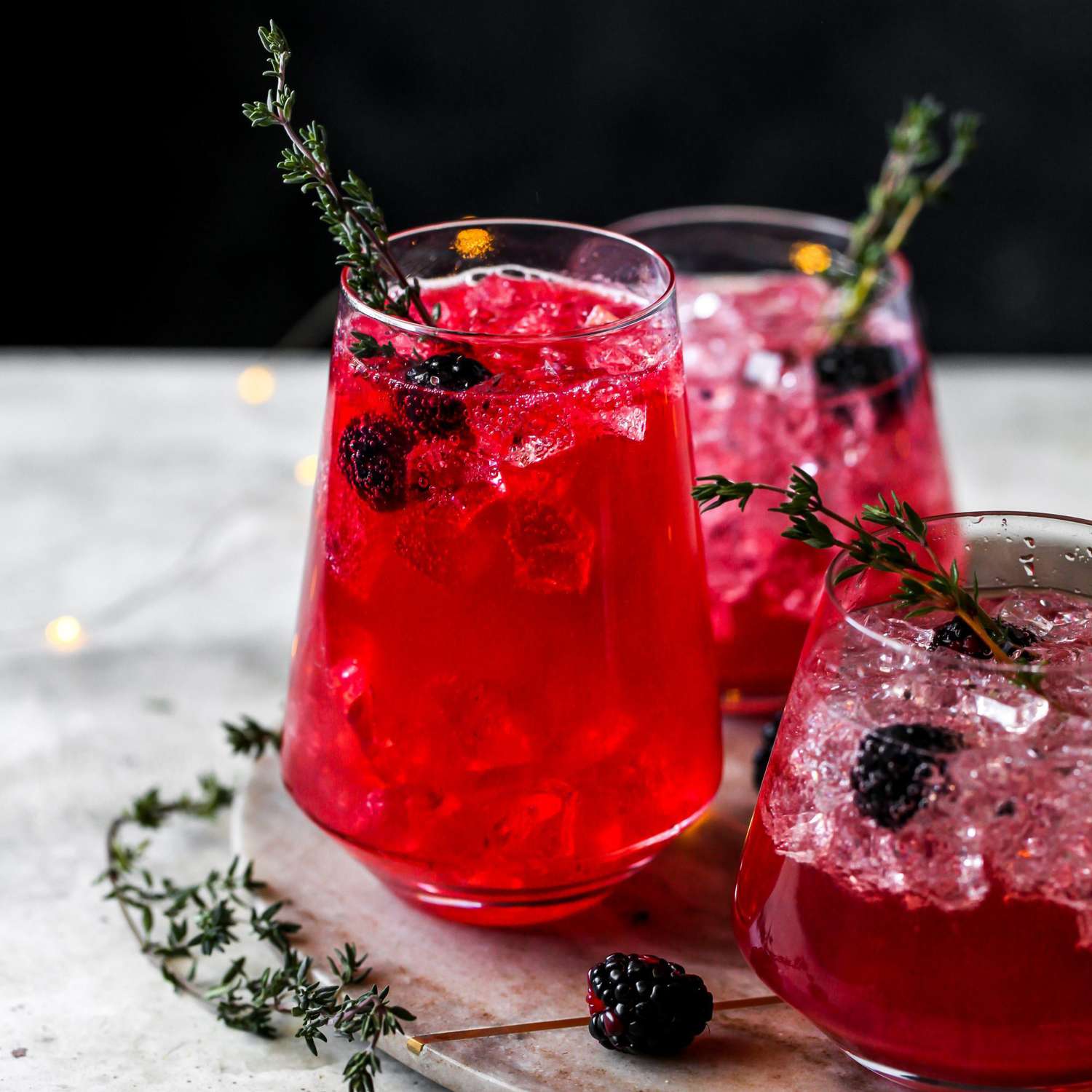 Gin & Blackberry Spritz