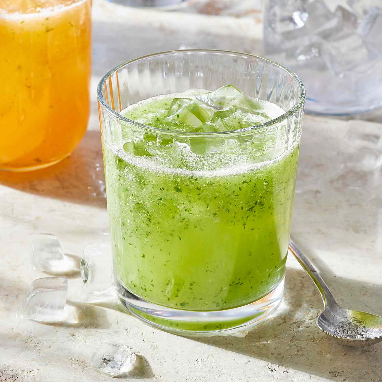 cucumber mint agua fresca