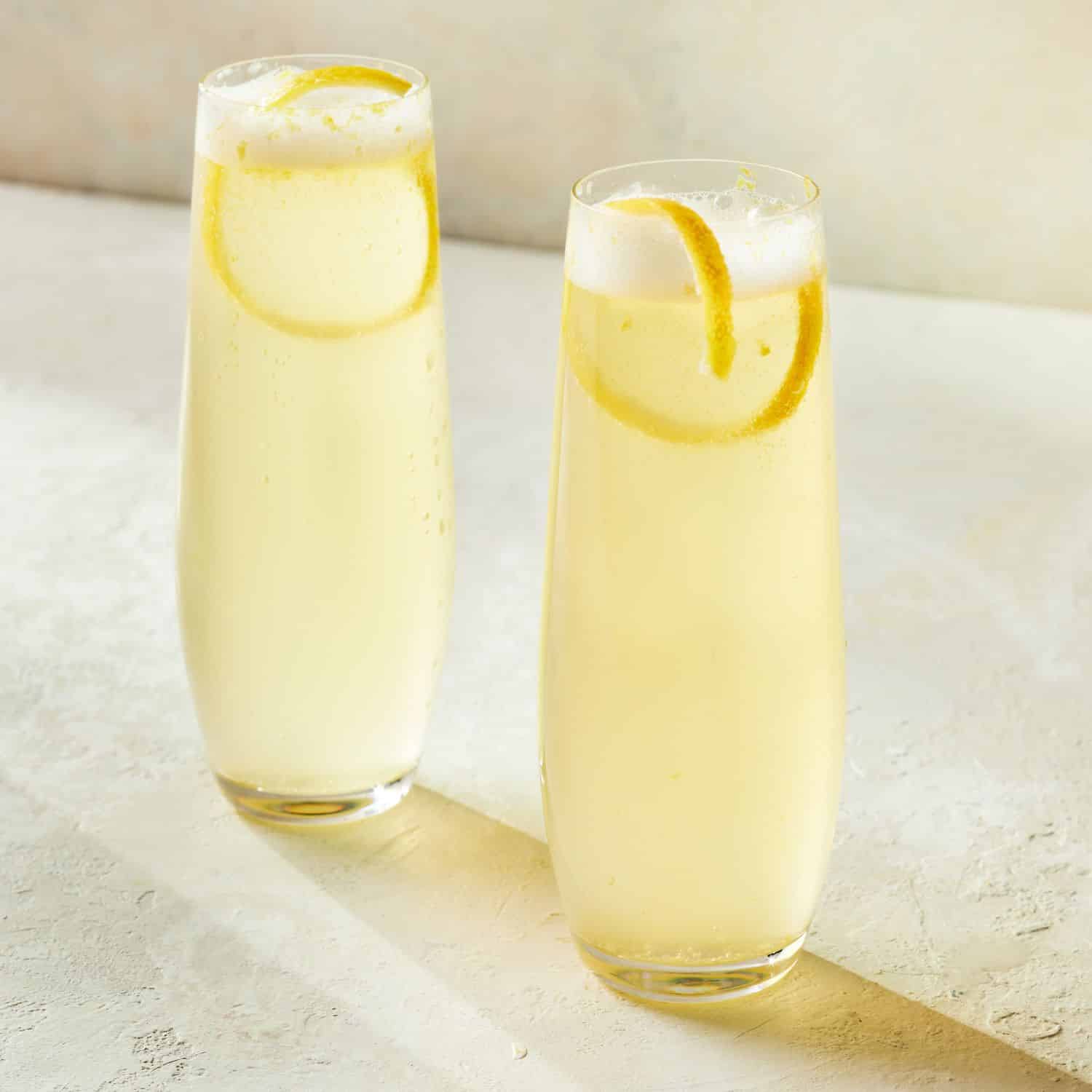 a recipe photo of the Lemonade Mimosa