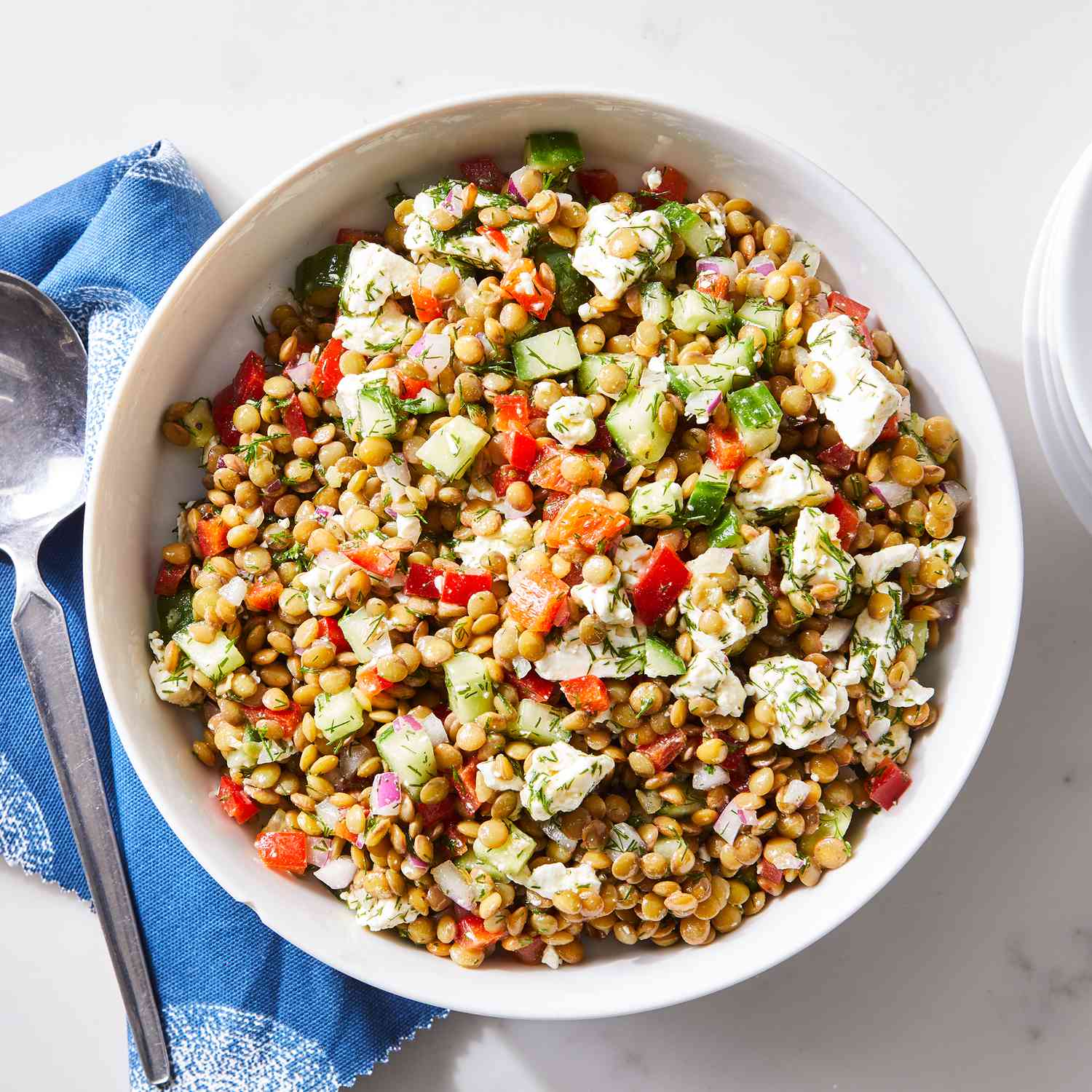 Lemony Lentil Salad