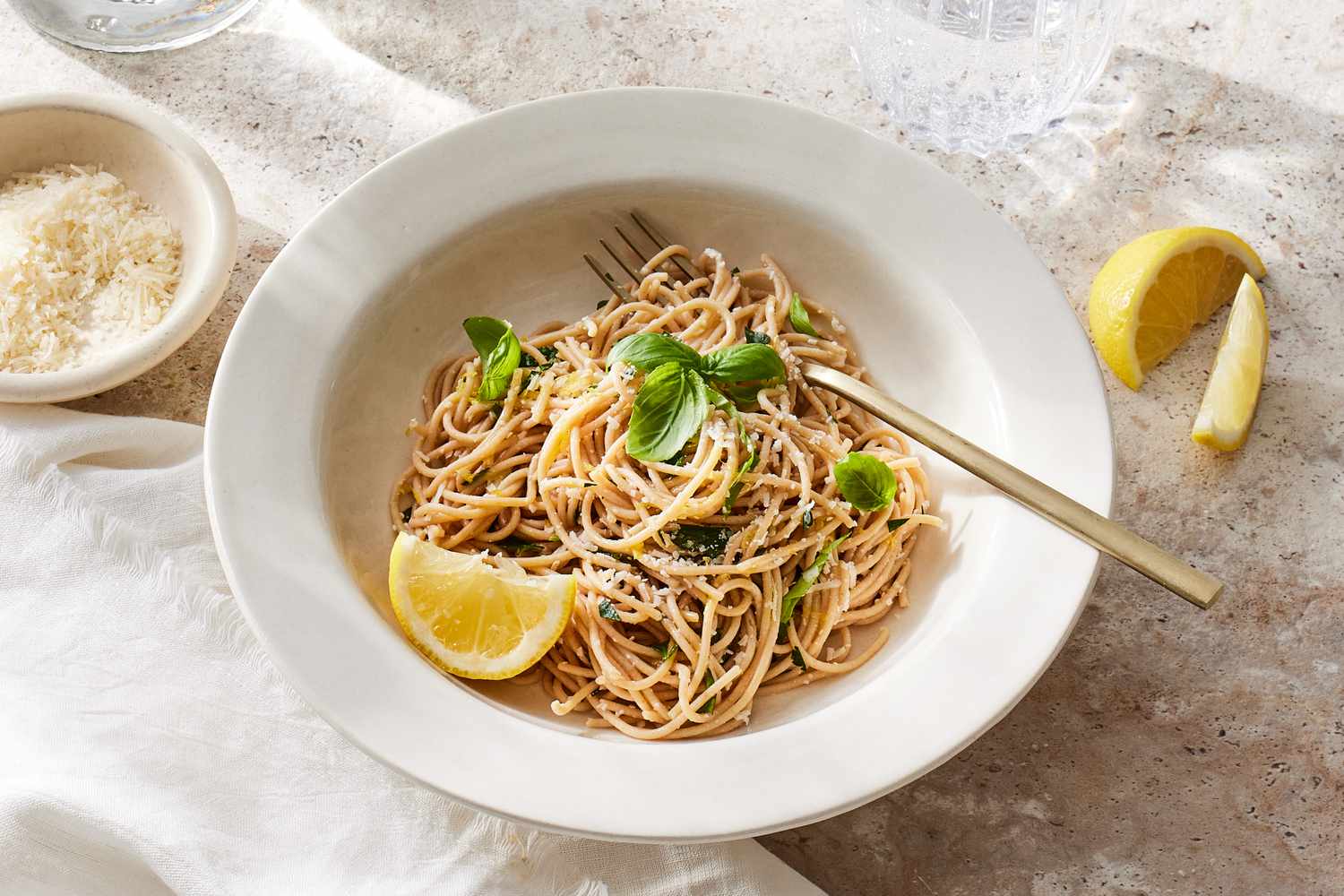 a recipe photo of the Pasta Al Limone 