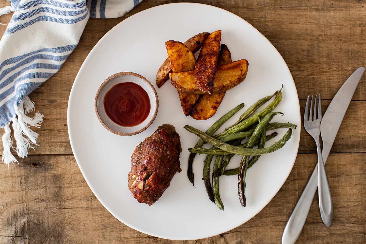 Sheet-Pan Mini Meatloaves